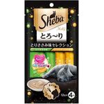 Sheba Cat Treat Melty Chicken & Whitefish Flavour 12g 4pcs
