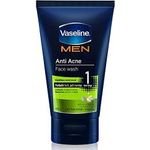 Vaseline Mens Anti Acne Foaming Face Wash For Highly Sensitive Skin Small 100g