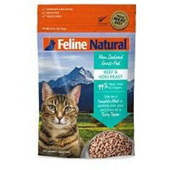 Feline Natural Freezed Dried Beef Hoki