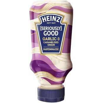 Heinz Garlic And Caramelised Onion Mayonnaise 215ml