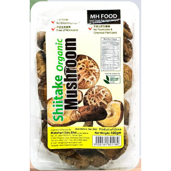 MH Food Organic Shitake Mushroom 100g