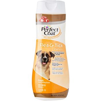 8 in 1 Perfect Coat Flea And ticks 473ml