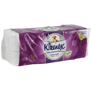 Kleenex Bathroom Tissue Ultra Soft 20pcs 200 Sheets