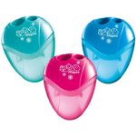 Maped Igloo 2 Hole Sharpener Assorted Colour Pack of 3