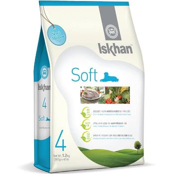 Iskhan Soft Soft Dog Food Chicken Formula 1.2kg