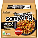 Samyang Bulgogi Noodle Soup 5pcs 140g