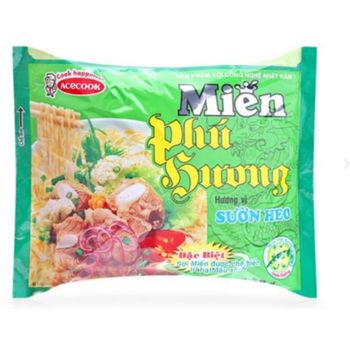 Ace Cook Mien Phu Huong Suon Heo Instant Glass Noodle Pork Ribs Flavour 58g