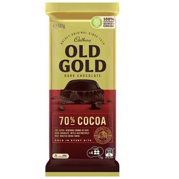 Cadbury Old Gold 70% 180g