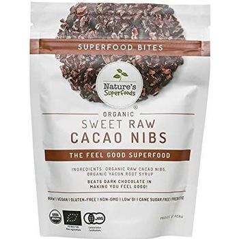 Nature's Superfoods Organic Sweet Raw Cacao Nibs 150g