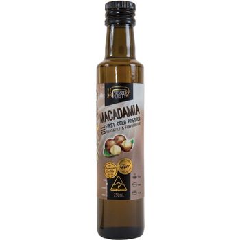 Pressed Purity Macadamia Oil Cold Pressed 250ml