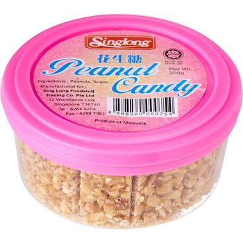 Sing Long Peanut Candy 200g