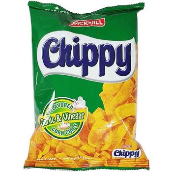 Jack 'n Jill Chippy Corn Chips Garlic Vinegar 110g
