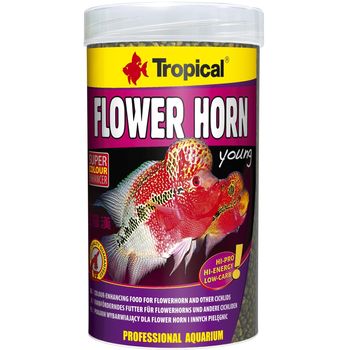 Tropical Flower Horn Young Pellet 2mm Pallettin 250ml