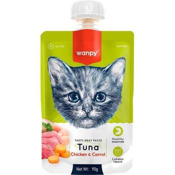 Wanpy Fresh Tuna Chicken Cat Meat Paste 90g