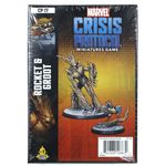 Atomic Mass Games Marvel Crisis Protocol Miniatures Game Rocket and Groot Expansion