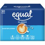 Equal Classic Sweetener Stick 50pcs 1g