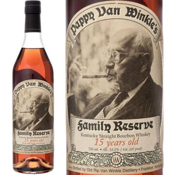 Pappy Van Winkle's 15 years Family Reserve 750ml