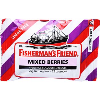Fisherman's Friend Sugar Free Mixed Berries