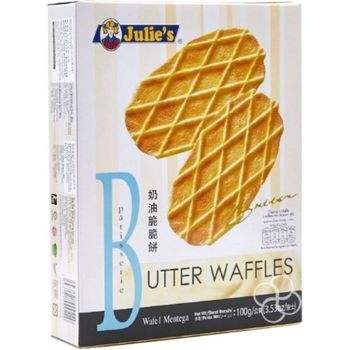Julie's Butter Waffles Original 100g