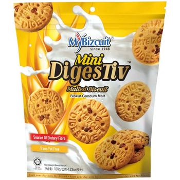 MyBizcuit Mini Digestive Malted Biscuit 120g