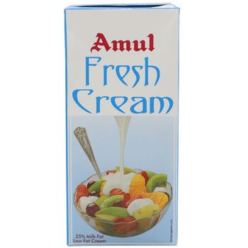 Amul Fresh Cream Milk Fat Low Fat 1l