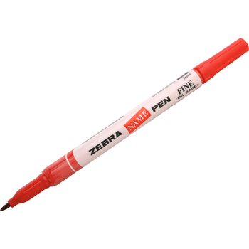 Zebra Name Pen 1.0mm Red