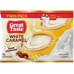 Great Taste White Caramel Twin Pack 50g