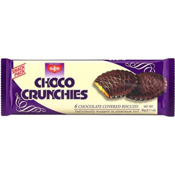 Fibisco Chocolate Crunchies 6pcs