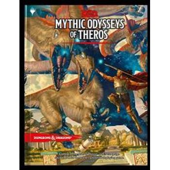 Wizards Of The Coasts D&D Mythic Odysseys Of Theros d&d Campaign Setting And Adventure Book