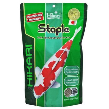 Hikari Staple Growth Formula Pellet Fish Food for Koi and Other Pond Fishes