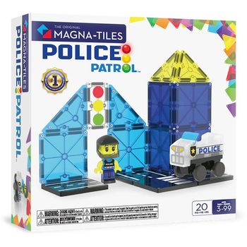 Magna-Tiles Police Patrol