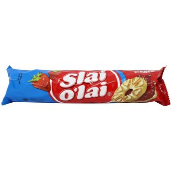 Slai Olai Biskuit Selai Strawberry 128g
