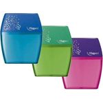 Maped 2 Hole Pencil Sharpener Assorted Colour Pack of 2