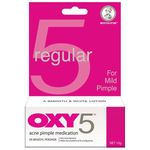 Mentholatum Oxy 5 Acne Pimple Treatment 5 Benzoyl Peroxide Medication 10g