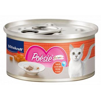 Vitakraft Poesie Colours Tuna and Carrot in Gravy 70g
