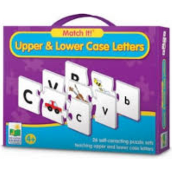 Learning Journey Match It! Upper & Lower Case Letters