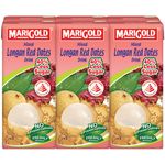 Marigold Longan Red Dates Less Sweet 6 x 250ml