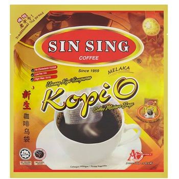 Sin Sing Kopi O Coffee Mixture Bags 20pcs 10g