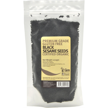 Dr Gram Organic Black Sesame Seeds 200g