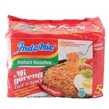 Indomie Instant Noodles Mi Goreng Hot & Spicy 5x80g