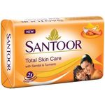 Santoor Total Skin Care Sandal Turmeric Soap 100g