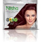 Nisha Creme Hair Color Burgundy 20g Plus 20ml