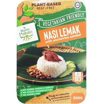Roots Palate Nasi Lemak with Anchovies Sambal 300g