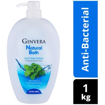 Ginvera Natural Bath Shower Foam Antibacterial