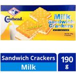 Cowhead Sandwich Crackers With Calcium Milk