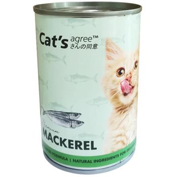 Cat's Agree Premium Mackerel 400g