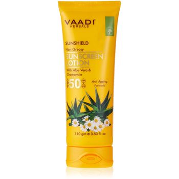 Vaadi Herbals Sunscreen Lotion Spf50 110g