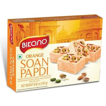 Bikano Orange Soan Papdi 250g