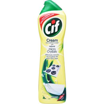 Cif Cream Surface Cleanser Lemon