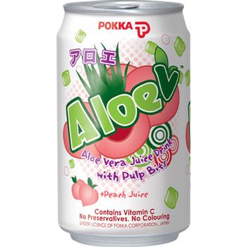 Pokka Aloe vera with peach 300ml